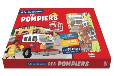 MBS : A LA DECOUVERTE  DES POMPIERS - EDITION  QUEBEC (COFFRET)