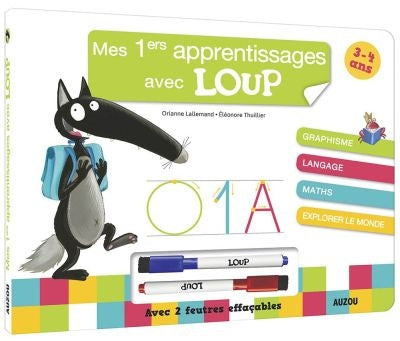 MES PREMIERS APPRENTISSAGES AVEC LOUP 3-4 ANS