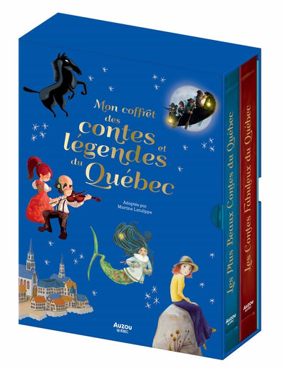 MON COFFRET DES CONTES ET LEGENDES DU QUEBEC (2 RECUEILS + 1 CONT