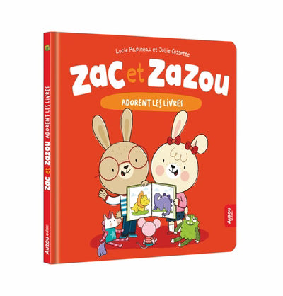 ZAC ET ZAZOU ADORENT LES LIVRES