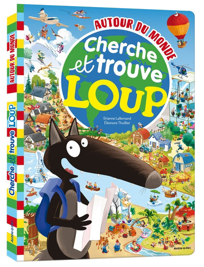 CHERCHE ET TROUVE LOUP - AUTOUR DU MONDE