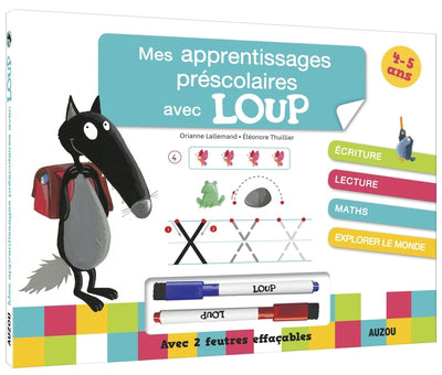 MES APPRENTISSAGES PRESCOLAIRES AVEC LOUP N.E.