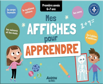 MES AFFICHES POUR APPRENDRE : PREMIERE ANNEE (GRANDE POCHETTE)