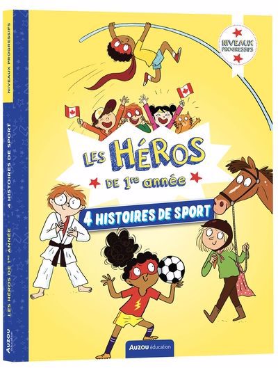 HEROS DE 1RE ANNEE - 4 HISTOIRES DE SPORT