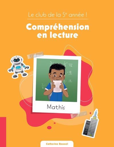 CLUB DE LA 5E ANNEE !  COMPREHENSION EN LECTURE