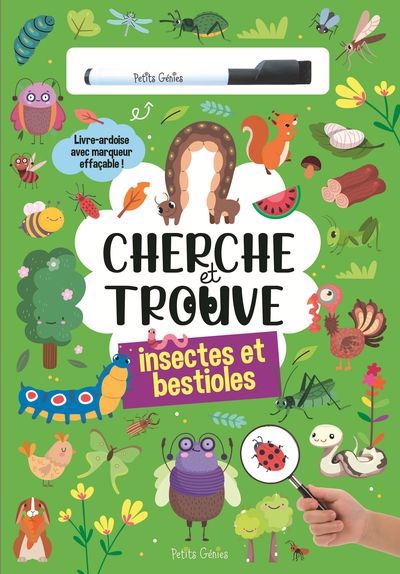 CHERCHE ET TROUVE  LES INSECTES ET BESTIOLES