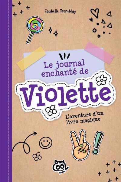 JOURNAL ENCHANTE DE VIOLETTE