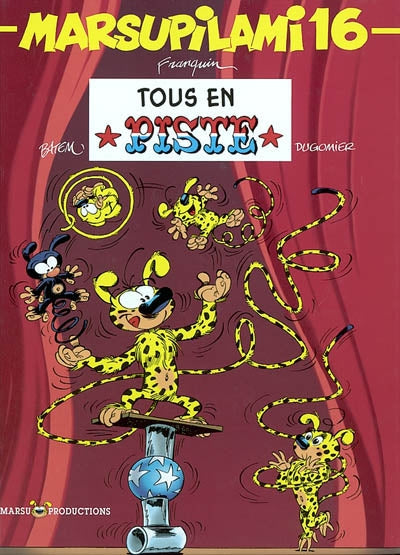 Marsupilami 16  Tous en piste