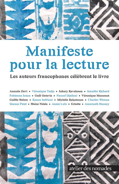 MANIFESTE POUR LA LECTURE