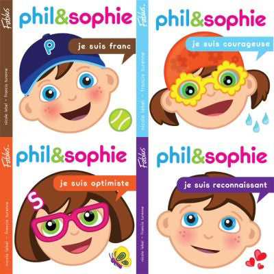 PHIL & SOPHIE (EMBALLAGE vol 1-2-3-4) T.1