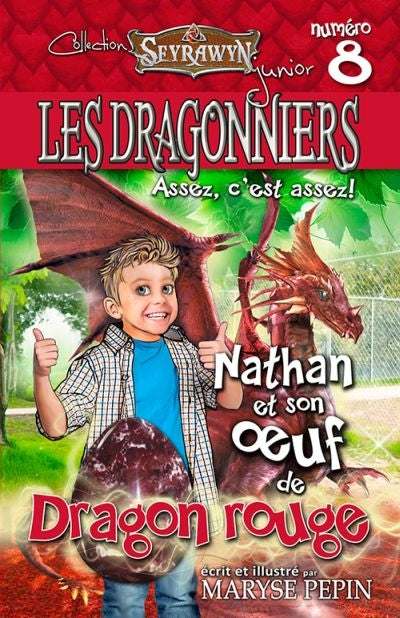 DRAGONNIERS 8 Nathan et son oeuf de dragon rouge