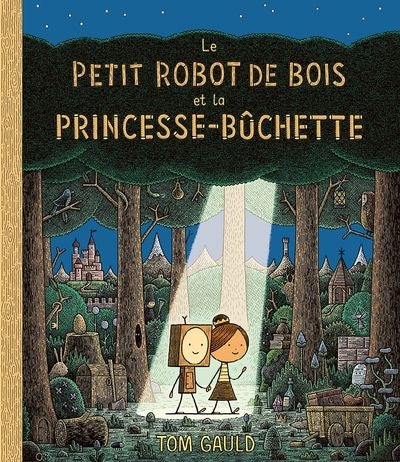 PETIT ROBOT DE BOIS ET LA PRINCESSE-BUCHETTE