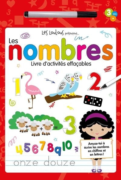 NOMBRES -LIVRES D'ACTIVITES EFFACABLES