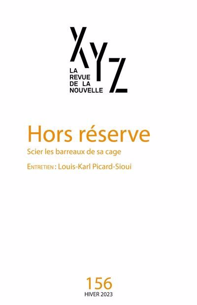 REVUE XYZ DE LA NOUVELLE, NO 156