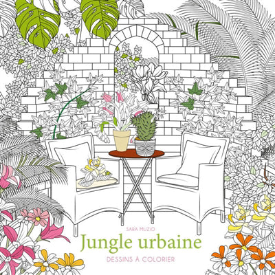 JUNGLE URBAINE - DESSINS A COLORIER