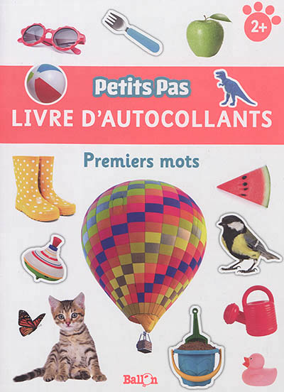 PREMIERS MOTS-LIVRE AVEC AUTOCOLLANTS 2+