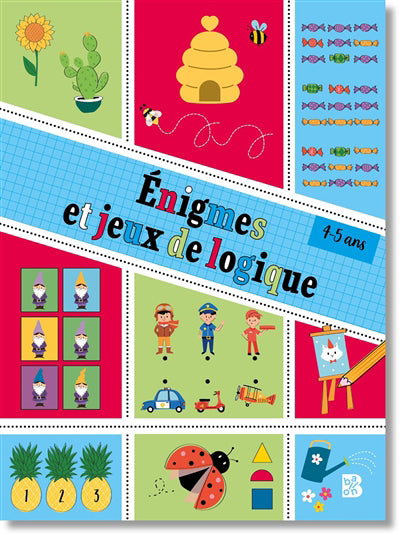 Enigmes et jeux de logique 4-5 ans