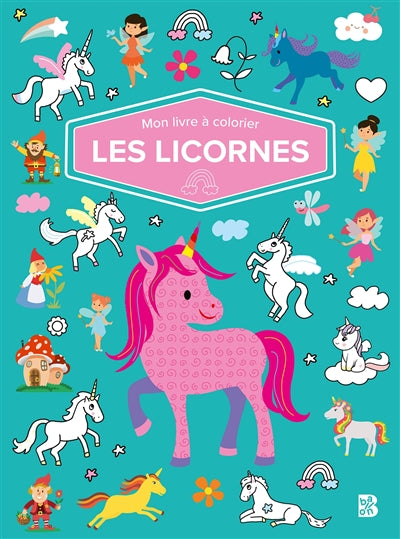 LIVRE A COLORIER LES LICORNES