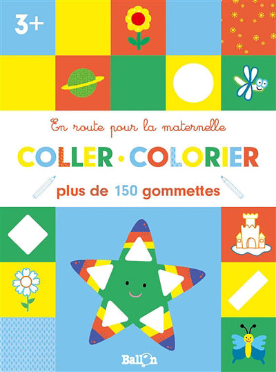 COLLER ET COLORIER 3+ -EN ROUTE POUR ...