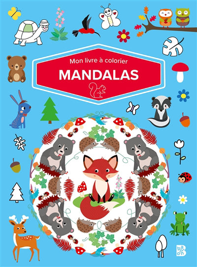 MANDALAS -MON LIVRE A COLORIER