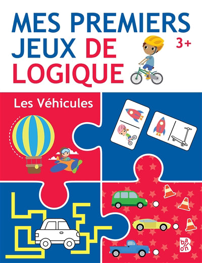 VEHICULES -PREMIERS JEUX DE LOGIQUE 3+