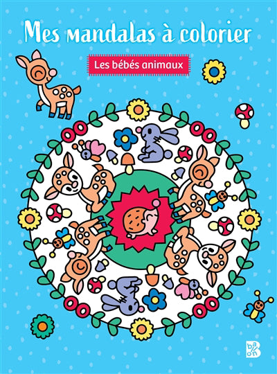 BEBES ANIMAUX -MADALAS A COLORIER