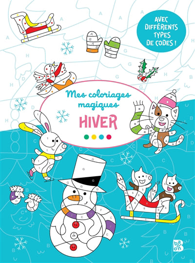 COLORIAGES MAGIQUES HIVER