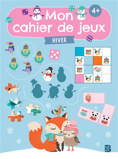 CAHIER DE JEUX -HIVER