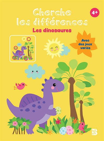 DINAUSAURES 4+ -CHERCHE LES DIFFERENCES