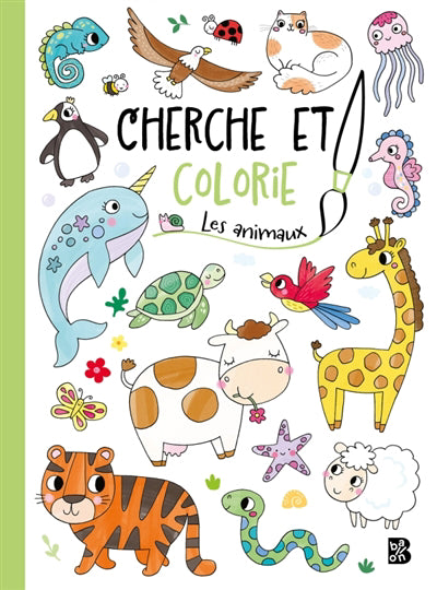 ANIMAUX -CHERCHE ET COLORIE