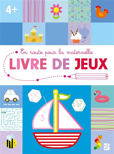 LIVRE DE JEUX 4+ -EN ROUTE..MATERNELLE