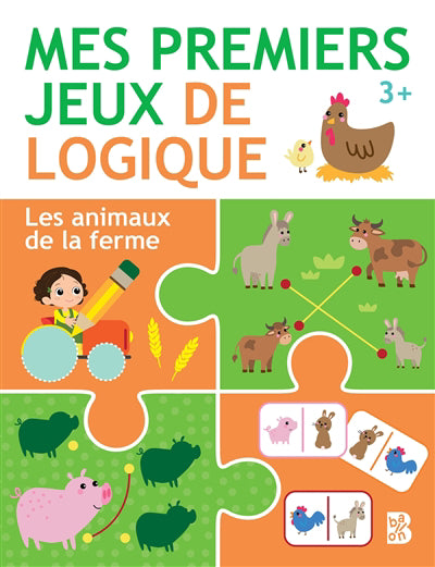 ANIMAUX DE LA FERME -PREM. JEUX..LOGIQUE