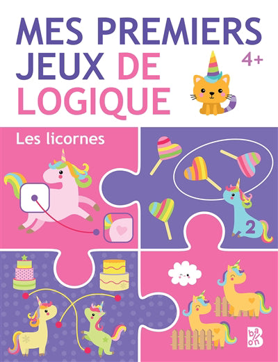 LICORNES -MES PREM. JEUX DE LOGIQUE