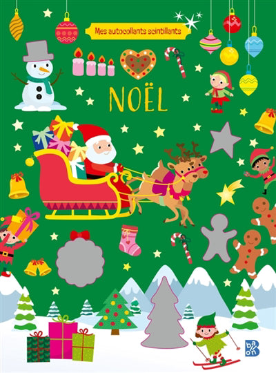 NOEL -MES AUTOCOLLANTS SCINTILLANTS