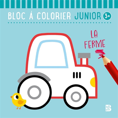FERME -BLOC A COLORIER JUNIOR 3+