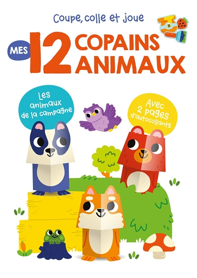 ANIMAUX DE LA CAMPAGNE  MES 12 COPAINS ANIMAUX