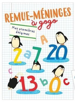 MES PREMIERES ENIGMES - MANCHOTS - 6+