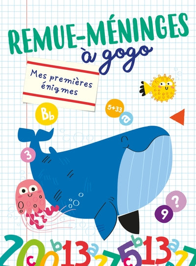 MES PREMIERES ENIGMES - BALEINE - 7+