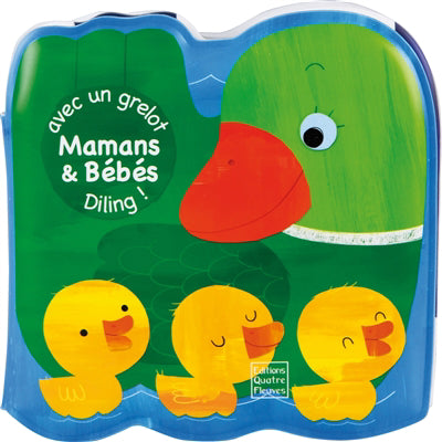 MAMANS & BEBES - LIVRE DE BAIN AVEC GRELOT