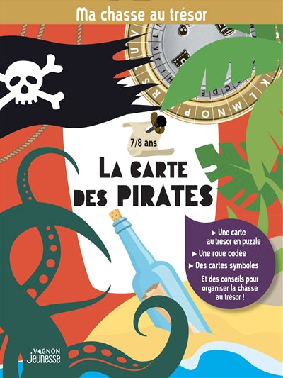 MA CHASSE AU TRESOR  LA CARTE DES PIRATES