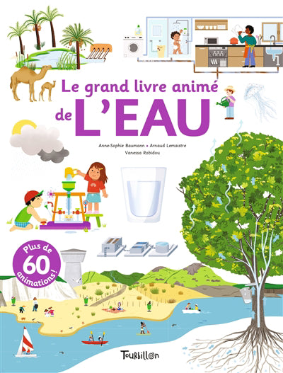 Grand livre anime de l'eau