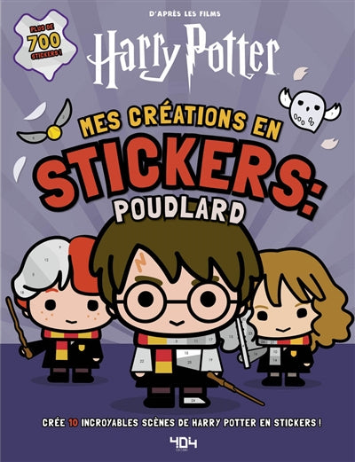 HARRY POTTER - MES CREATIONS EN STICKERS : POUDLARD