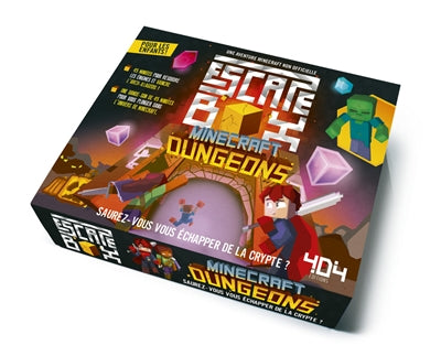 ESCAPE BOX MINECRAFT DUNGEONS
