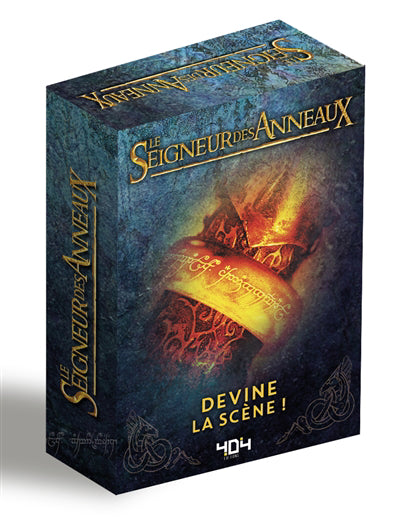 SEIGNEUR DES ANNEAUX : DEVINE LA SCENE (COFFRET 50 CARTES)