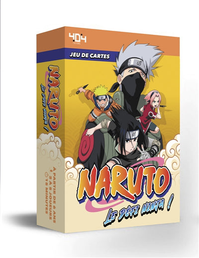 NARUTO     MON JEU DE CARTES     LE DEFI NINJA !