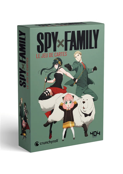 SPY X FAMILY : LE JEU DE CARTES OFFICIEL - 50 CARTES     DE 2 A 5