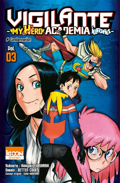 VIGILANTE MY HERO ACADEMIA ILLEGALS T.03