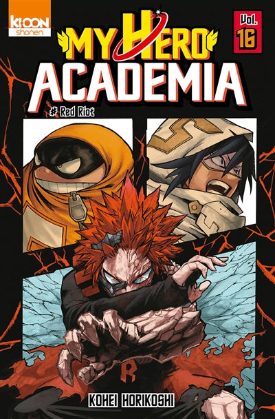 My hero academia 16 Red riot