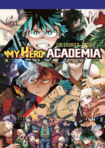 CALENDRIER MY HERO ACADEMIA 2023