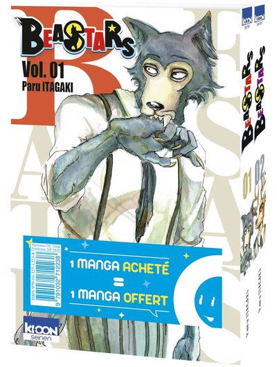 PACK OFFRE DECOUVERTE BEASTARS T01   T02